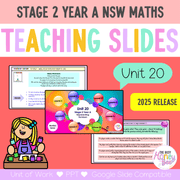 Stage 2 Year A NSW Maths Unit 20 Teaching Slides 2025 - Teaching Slides