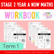 Stage 2 Year A NSW Maths Workbook Term 1 -