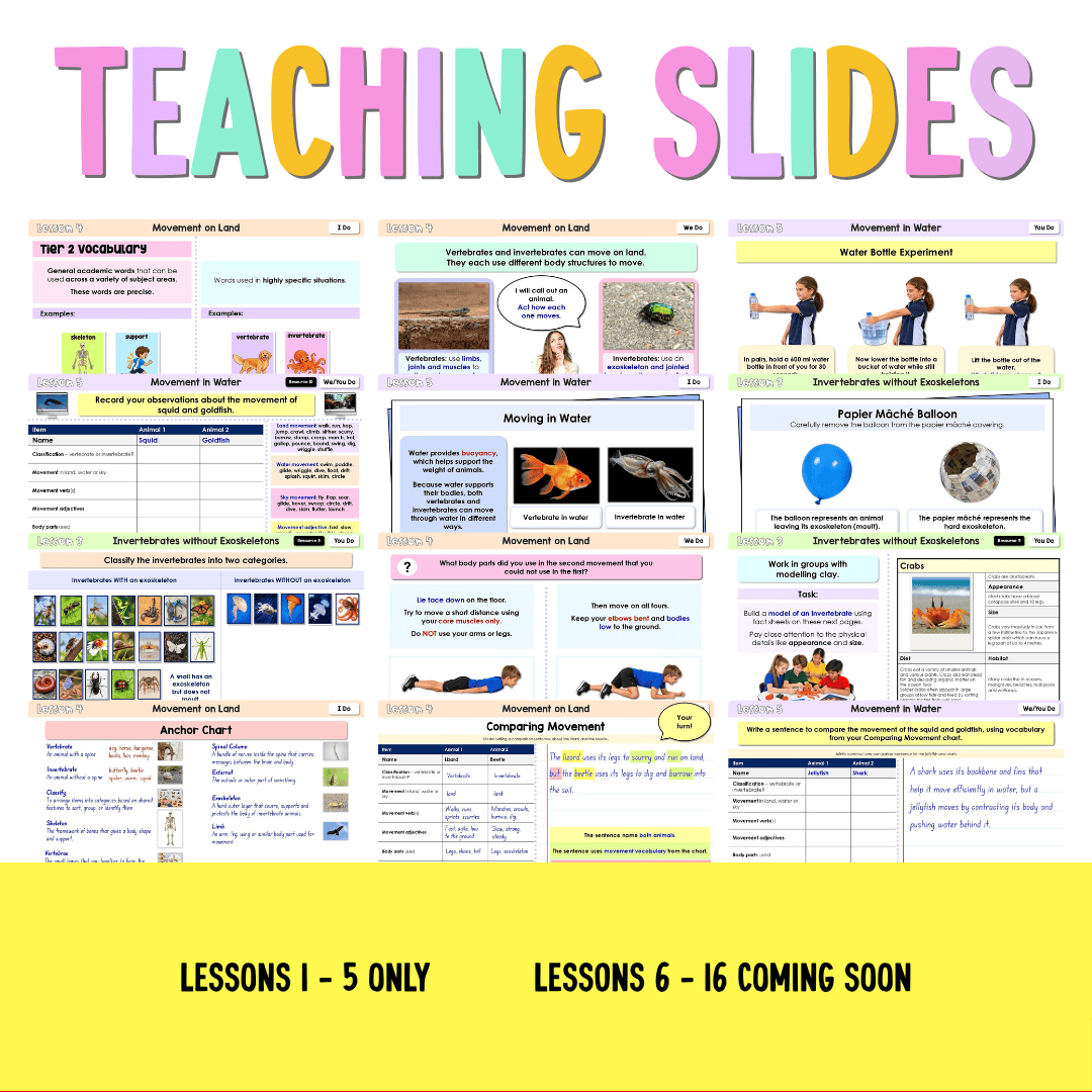 Stage 2 Year A NSW Science Sample Unit 4 Teaching Pack 2026 - Teaching Bundle