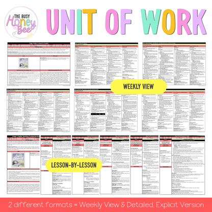Stage 2 Year A Reading Comprehension Teaching Bundle Unit 7 - Teaching Bundle
