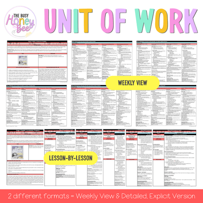 Stage 2 Year A Reading Fluency Teaching Bundle Unit 7 - Teaching Bundle