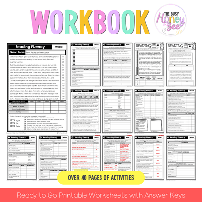 Stage 2 Year A Reading Fluency Teaching Bundle Unit 8 - Component A - Teaching Bundle