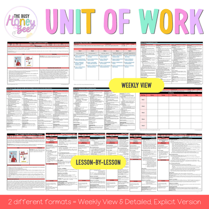 Stage 2 Year A Reading Fluency Teaching Bundle Unit 8 - Component A - Teaching Bundle