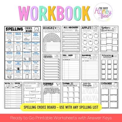 Stage 2 Year A Spelling Teaching Bundle Unit 8 - Component A - Teaching Bundle