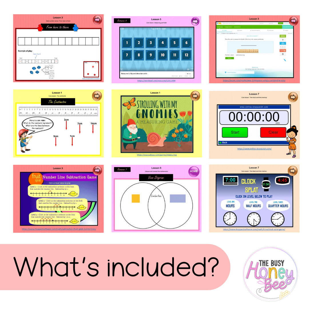 Stage 2 Year A Term 1 Maths Teaching Slides Mega Bundle - Teaching Slides
