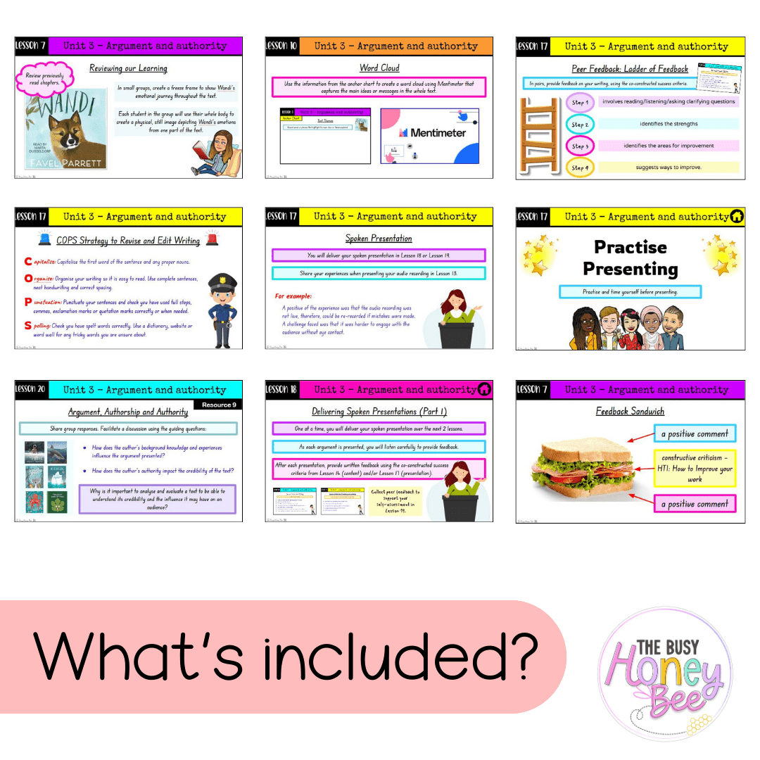 Stage 2 Year A Term 2 English Teaching Slides Mega Bundle - Teaching Slides