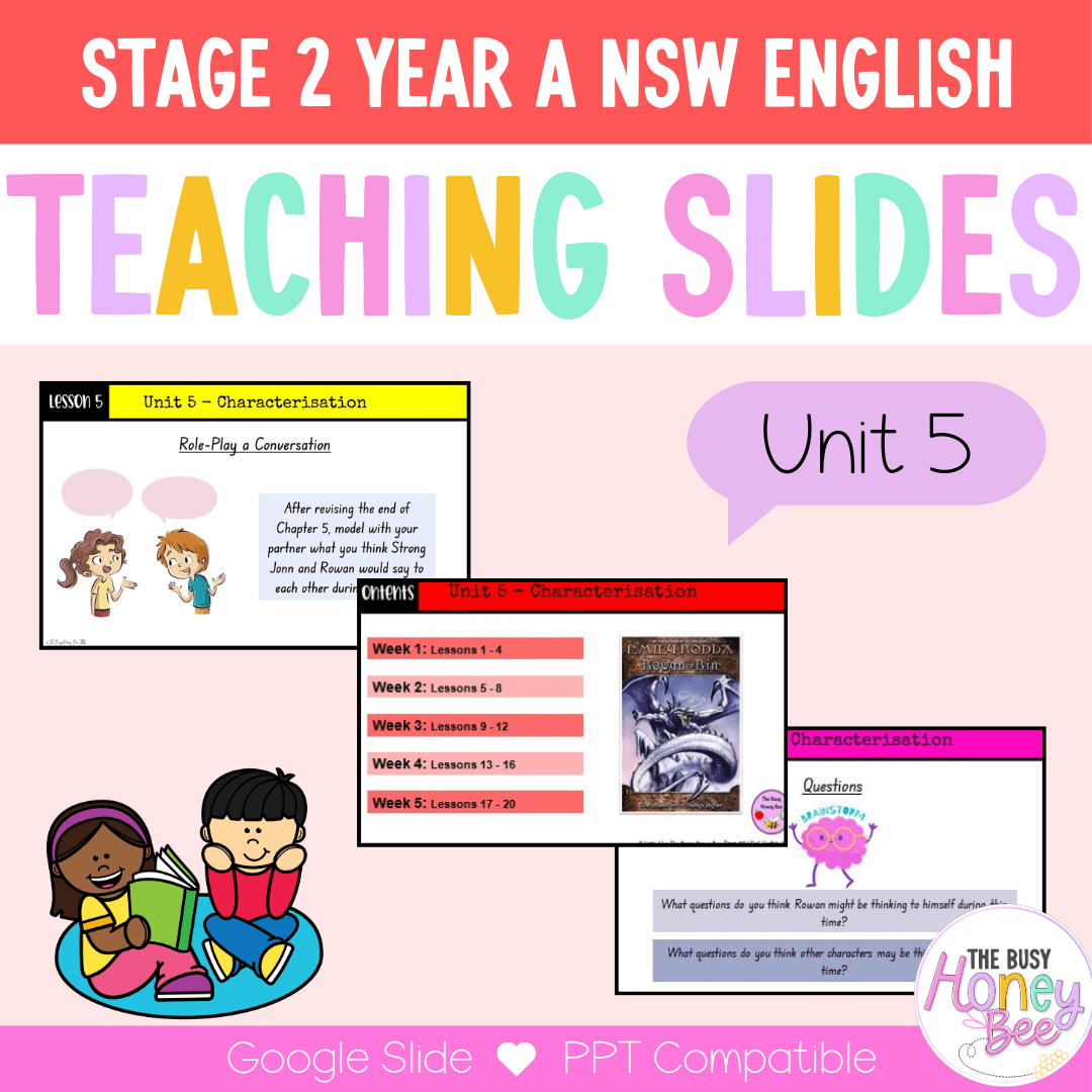 Stage 2 Year A Term 3 English Teaching Slides Mega Bundle - Teaching Slides