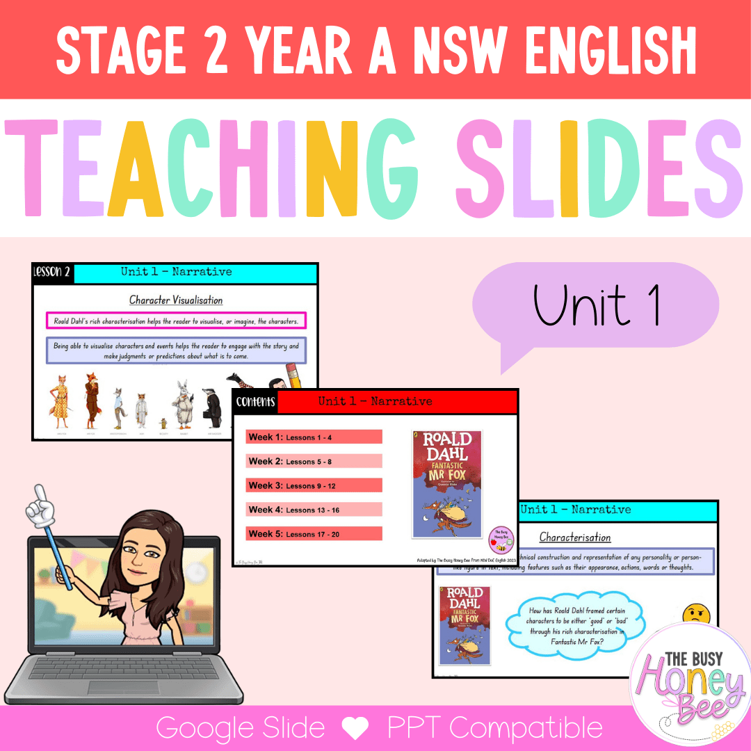 Stage 2 Year A Ultimate English Teaching Slides Mega Bundle - Teaching Slides