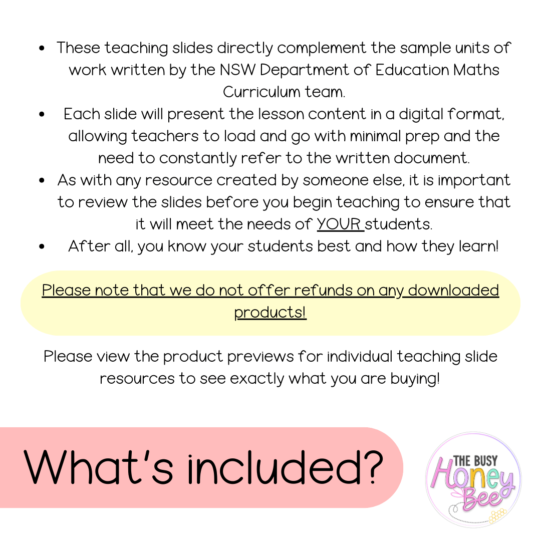 Stage 2 Year A Ultimate Maths Teaching Slides Mega Bundle - Teaching Slides