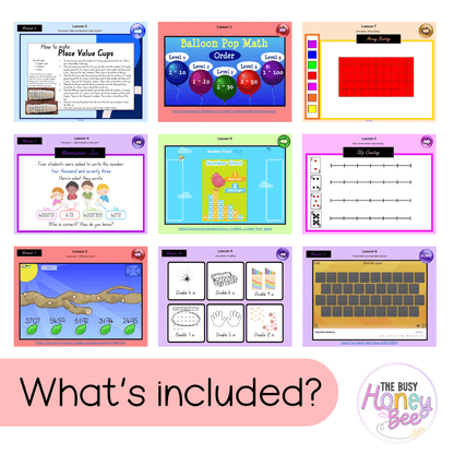 Stage 2 Year A Unit 1 NSW Maths Teaching Slides - Zip Folder: Smart Notebook, PowerPoint, Google Slide Compatible