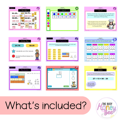 Stage 2 Year A Unit 15 NSW Maths Teaching Slides - Zip Folder: Smart Notebook, PowerPoint, Google Slide Compatible