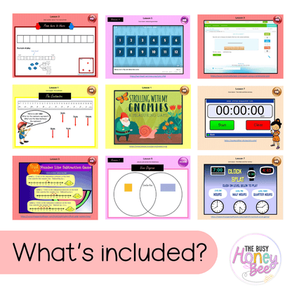 Stage 2 Year A Unit 3 NSW Maths Teaching Slides - Zip Folder: Smart Notebook, PowerPoint, Google Slide Compatible