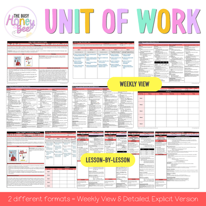Stage 2 Year A Vocabulary Teaching Bundle Unit 8 - Component A - Teaching Bundle