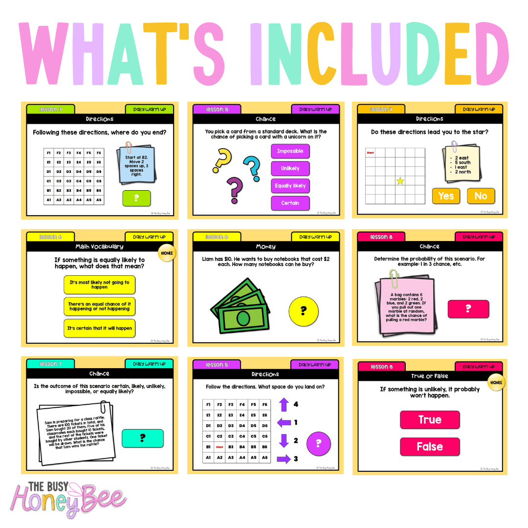 Stage 2 Year B Australian | NSW Math Daily Review | Warm-Up Term 2 Mega Bundle - Warm Up | Revision