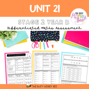 Stage 2 Year B Differentiated Maths Assessment Unit 21 - Assessment