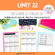 Stage 2 Year B Differentiated Maths Assessment Unit 22 - Microsoft Word Document