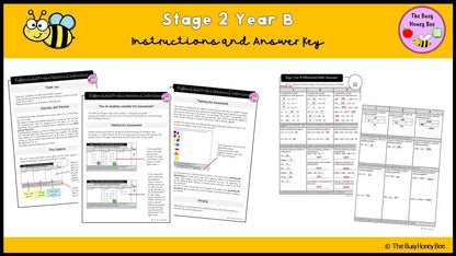 Stage 2 Year B Differentiated Maths Assessment Unit 22 - Microsoft Word Document