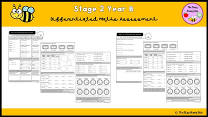 Stage 2 Year B Differentiated Maths Assessment Unit 23 - Microsoft Word Document