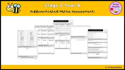 Stage 2 Year B Differentiated Maths Assessment Unit 26 - Microsoft Word Document