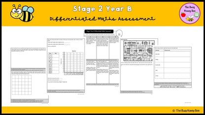 Stage 2 Year B Differentiated Maths Assessment Unit 28 - Microsoft Word Document
