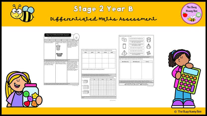 Stage 2 Year B Differentiated Maths Assessment Unit 29 - Microsoft Word Document