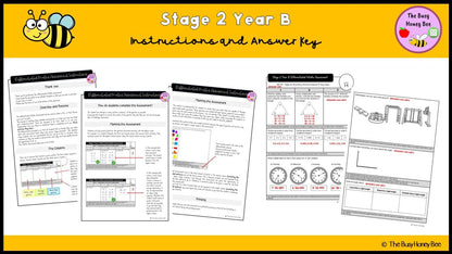 Stage 2 Year B Differentiated Maths Assessment Unit 30 - Assessment