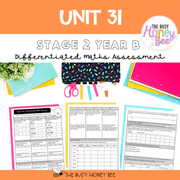 Stage 2 Year B Differentiated Maths Assessment Unit 31 - Microsoft Word Document