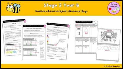 Stage 2 Year B Differentiated Maths Assessment Unit 32 - Microsoft Word Document