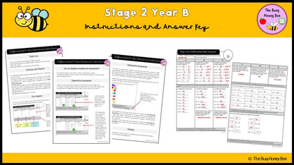 Stage 2 Year B Differentiated Maths Assessment Unit 33 - Microsoft Word Document