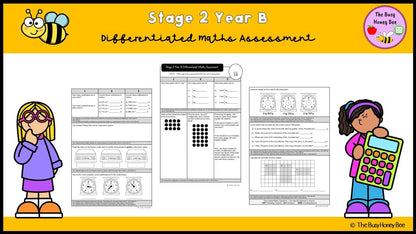 Stage 2 Year B Differentiated Maths Assessment Unit 34 - Microsoft Word Document