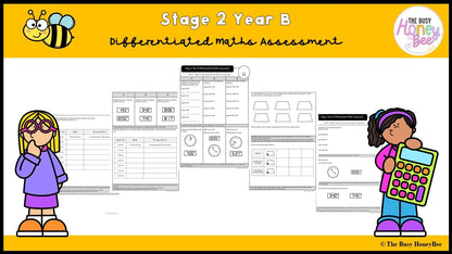 Stage 2 Year B Differentiated Maths Assessment Unit 39 - Assessment