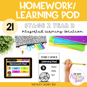 Stage 2 Year B Homework/Learning Pod 21 - Homework | Casual Teaching