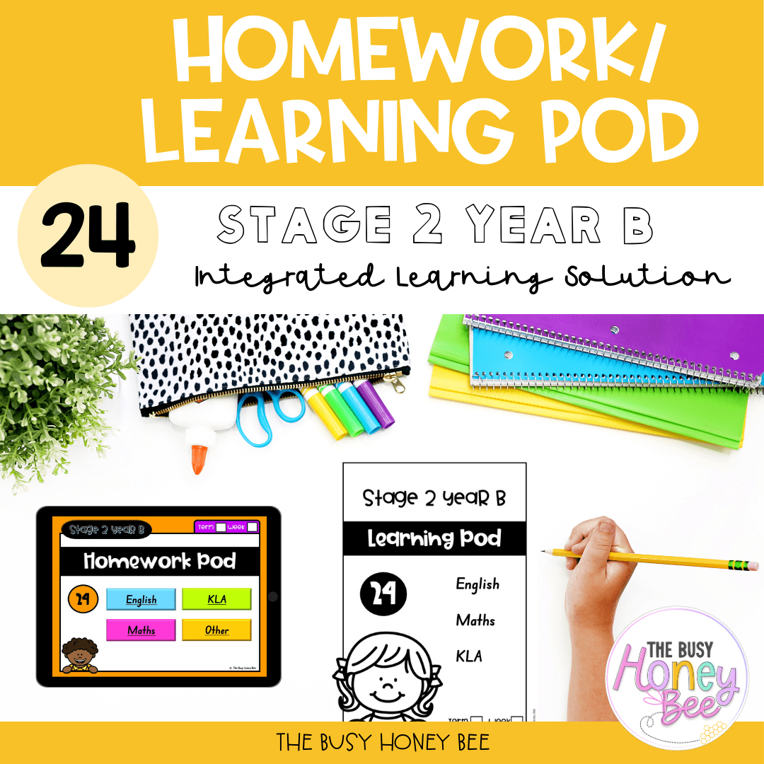 Stage 2 Year B Homework/Learning Pod 24 - PowerPoint