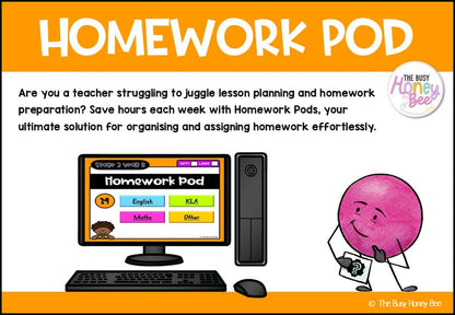 Stage 2 Year B Homework/Learning Pod 24 - PowerPoint