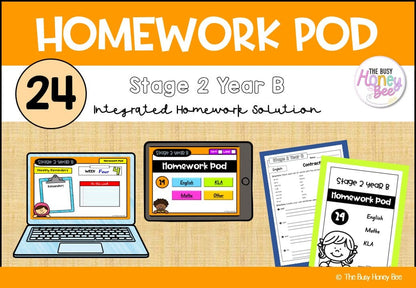 Stage 2 Year B Homework/Learning Pod 24 - PowerPoint