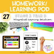 Stage 2 Year B Homework/Learning Pod 27 - Homework | Casual Teaching