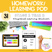 Stage 2 Year B Homework/Learning Pod 31 - Homework | Casual Teaching
