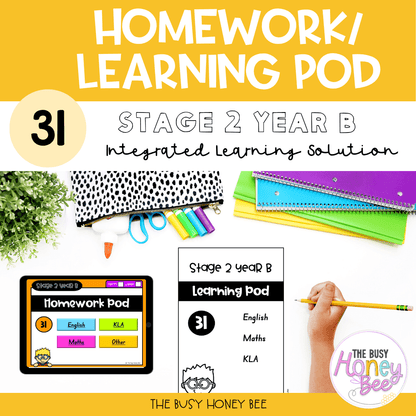 Stage 2 Year B Homework/Learning Pod 31 - Homework | Casual Teaching