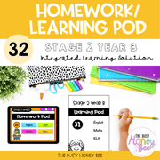 Stage 2 Year B Homework/Learning Pod 32 - Homework | Casual Teaching