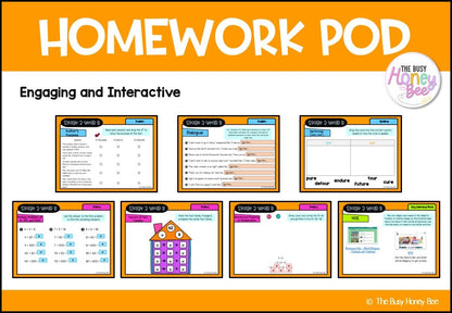 Stage 2 Year B Homework/Learning Pod 33 - Homework | Casual Teaching