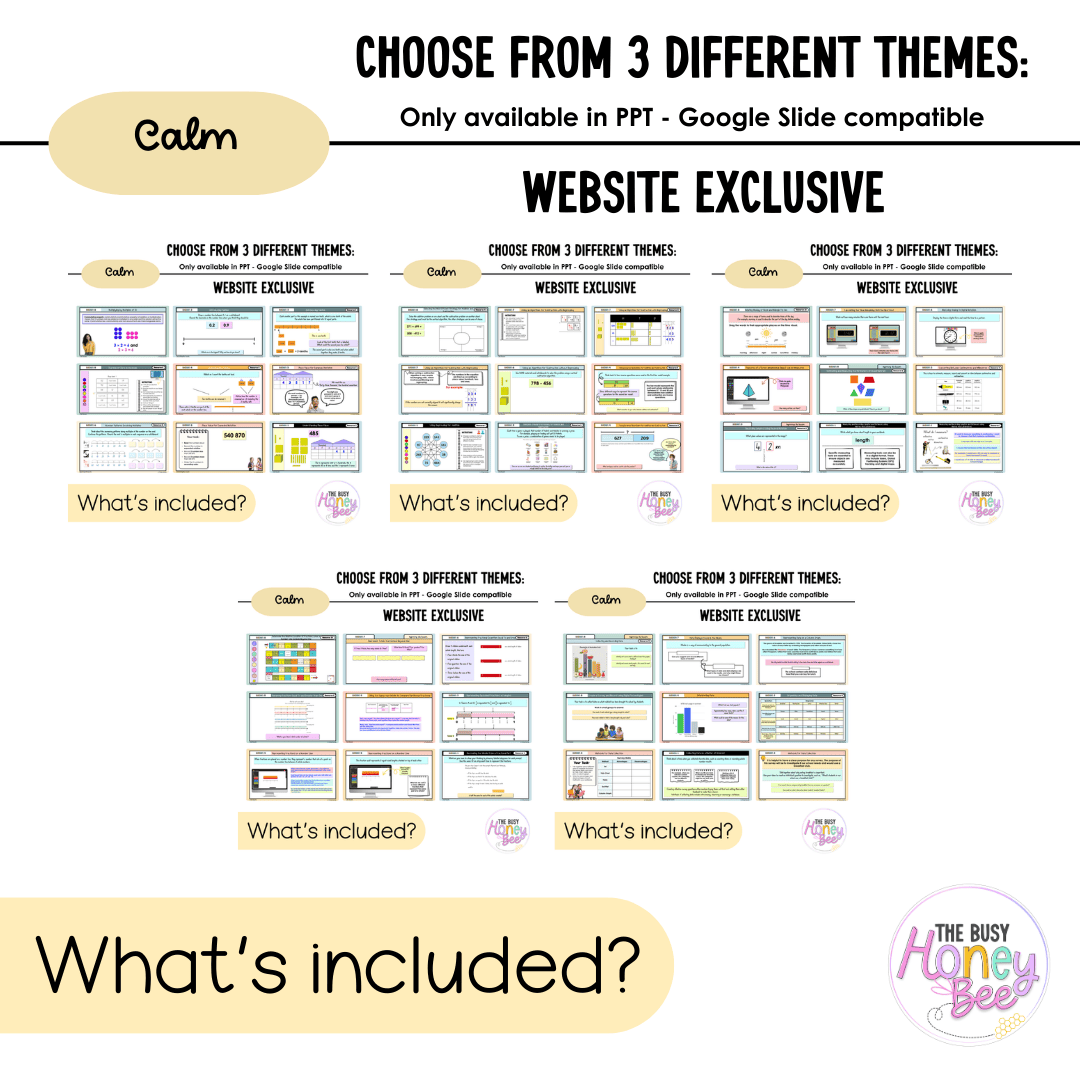 Stage 2 Year B NSW Maths 2026 Term 1 Mega Bundle - Teaching Slides