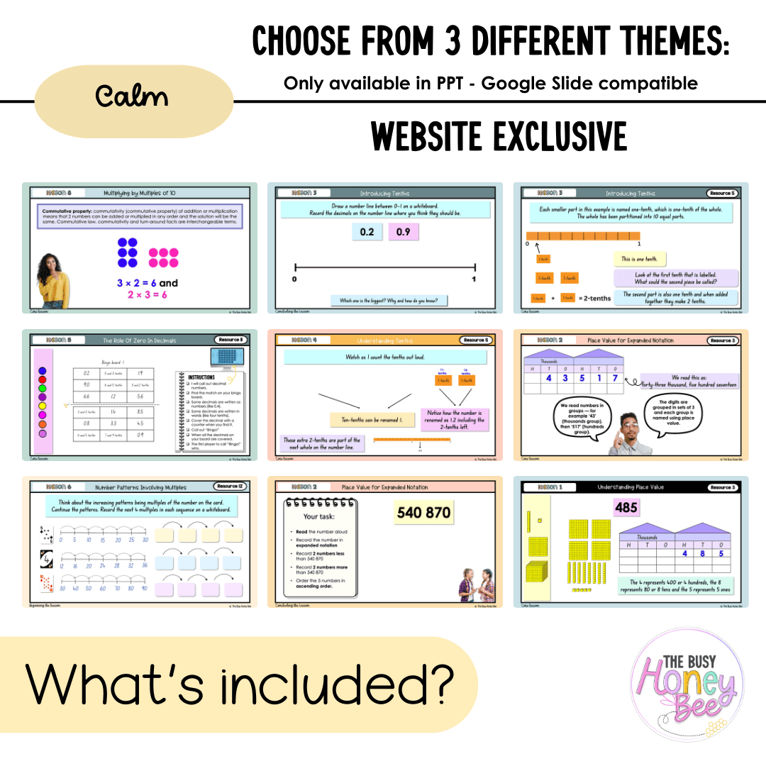 Stage 2 Year B NSW Maths Unit 21 Teaching Slides 2025 - Teaching Slides