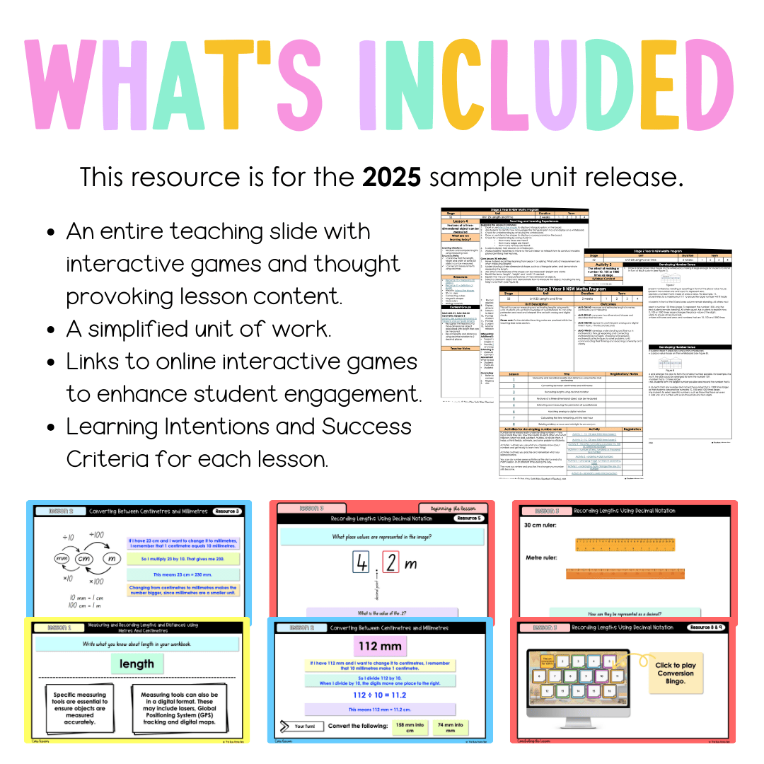Stage 2 Year B NSW Maths Unit 23 Teaching Slides 2026 - Teaching Slides