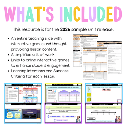 Stage 2 Year B NSW Maths Unit 26 Representing Numbers Teaching Slides 2026 - Teaching Slides