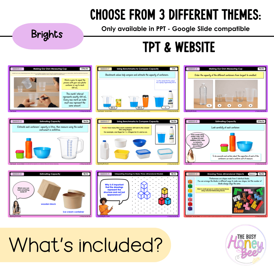 Stage 2 Year B NSW Maths Unit 29 3D Objects and Volume Teaching Slides 2026 - Teaching Slides