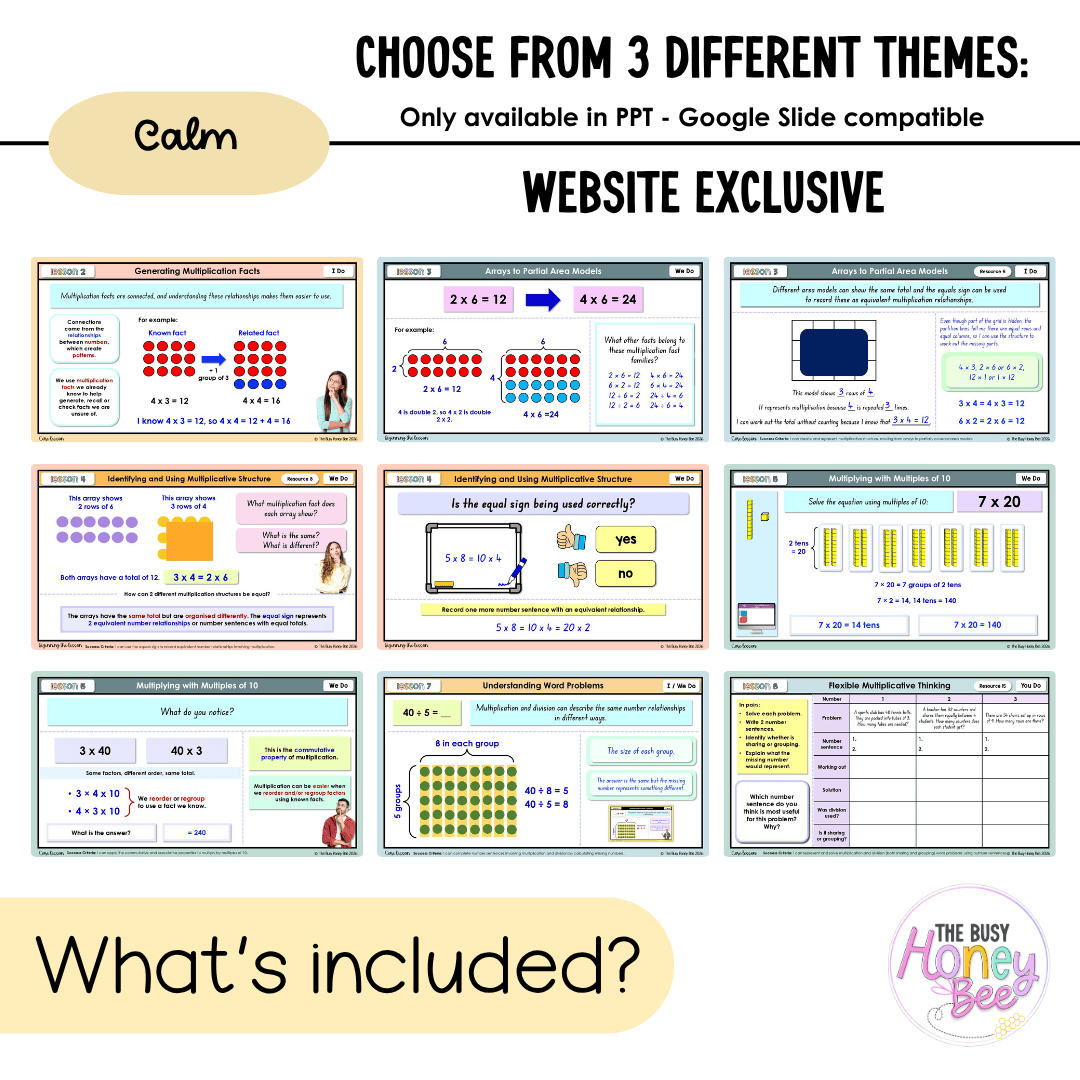 Stage 2 Year B NSW Maths Unit 33 Multiplication and Division Teaching Slides 2026 - Teaching Slides