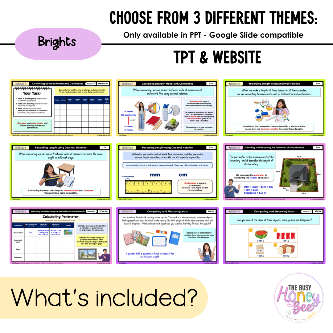 Stage 2 Year B NSW Maths Unit 34 Mass and Length Teaching Slides 2026 - Teaching Slides