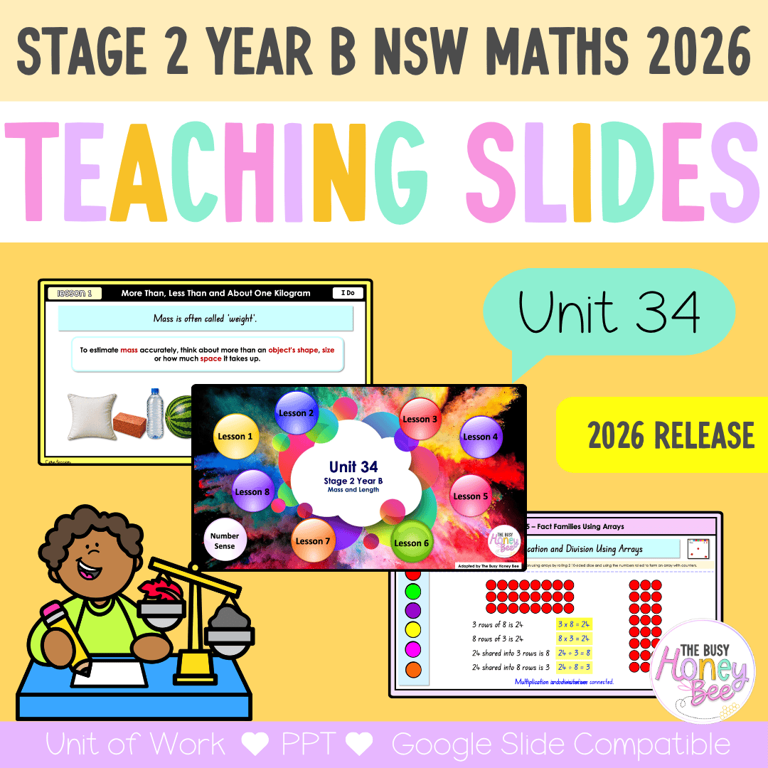 Stage 2 Year B NSW Maths Unit 34 Mass and Length Teaching Slides 2026 - Teaching Slides