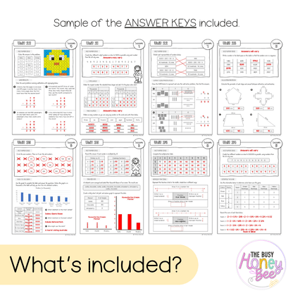 Stage 2 Year B NSW Maths Workbook ULTIMATE Mega Bundle - Workbook | Worksheets