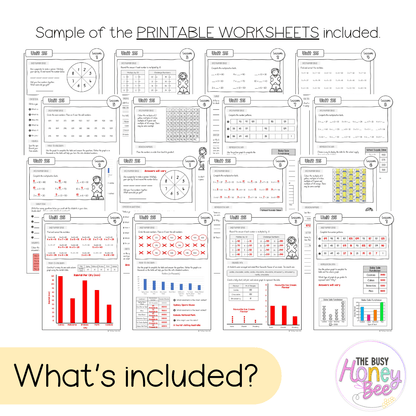 Stage 2 Year B NSW Maths Worksheets Unit 25 - Workbook | Worksheets